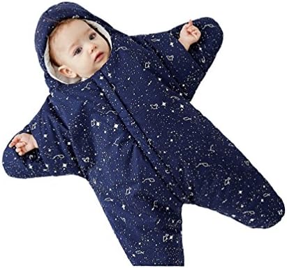Cute Cartoon Starfish Bedding Stroller Sleeping Bag for Baby Kids Nursery Toddler Newborn Sacks Swaddling Blanket, 0-8 Month(Cotton)