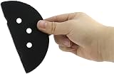 QWORK 2Pcs Soft Sponge Interface Pad 125mm 8 Holes for Eccentric Sanders view 5