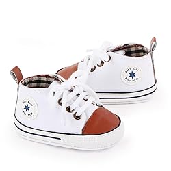 KKIIDDSS Unisex Baby Girls Boys Canvas High-top