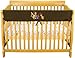 Dr. Seuss ABC by Trend Lab Velour CribWrap Rail Cover for Long Rail, Brown, Wide for Crib Rails Measuring up to 18