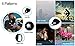Accmor 6 Pack Black Anti-Dust Cotton Mouth Face Masks, Washable Mouth Cover for Man and Woman Halloween
