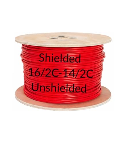 18 AWG 2/C Solid 100% Copper EWCS FPLP Plenum Rated Fire Alarm