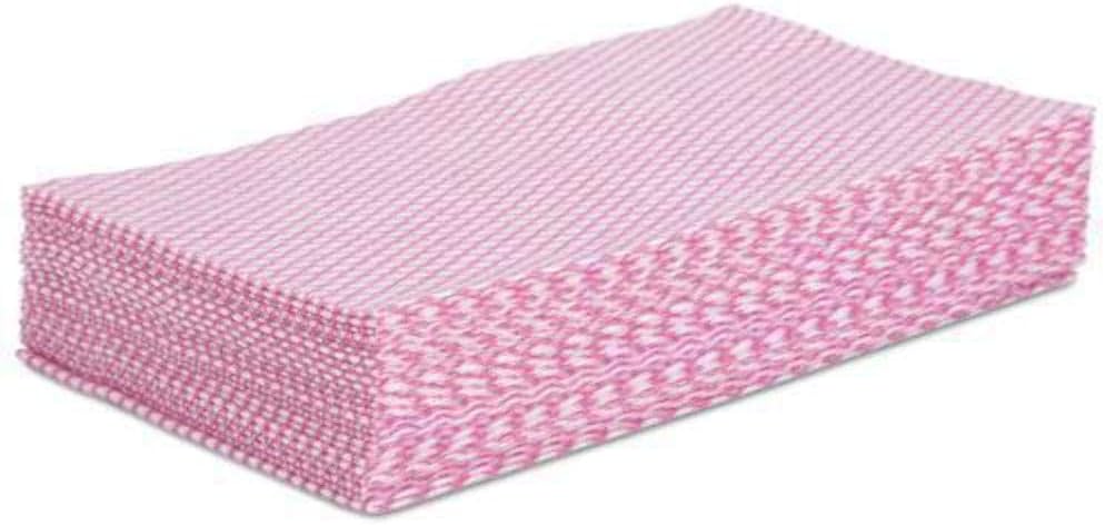 Boardwalk Foodservice Wipers, Pink/White, 12 X 21, 200/Carton