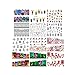 SIUSIO 48PCS Nail Decals Assortment Halloween Nail Stickers Manicure Nail Art Decals Decoration
