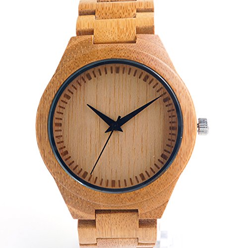 Bobobird AZ065 Full Bamboo Wood Watches With Gift Box