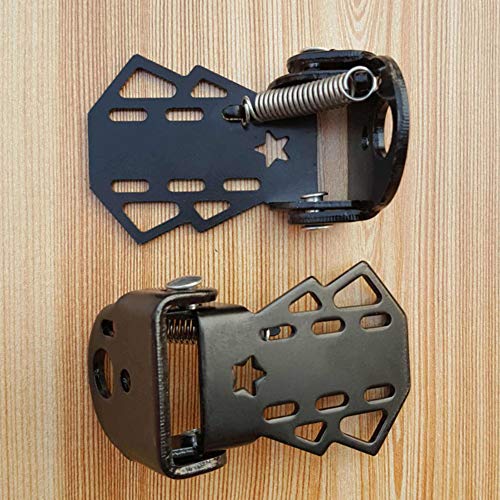 Foot Rest 1 Pair Peg Safety Cycling Rear Back Seat Folding Board Mountain Bikes Manganese Steel Accessories Outdoor Multifunctional Plates - Thumbnail 6