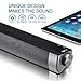 [New 2019 Upgraded] Sound Bar Wired and Wireless Bluetooth Home Theater TV Stereo Speaker with Remote Control,TF Card-Surround SoundBar TV/Cellphone/Tablet,2x5W Compact Sound Bar 2.0 Channel