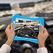 iPad Air 2 Case, iXCC Shockproof Silicone Protective Case Cover for Apple 2014 iPad Air 2 [Drop Proof, Kids Proof, Shock Proof, Anti slip] - Blue