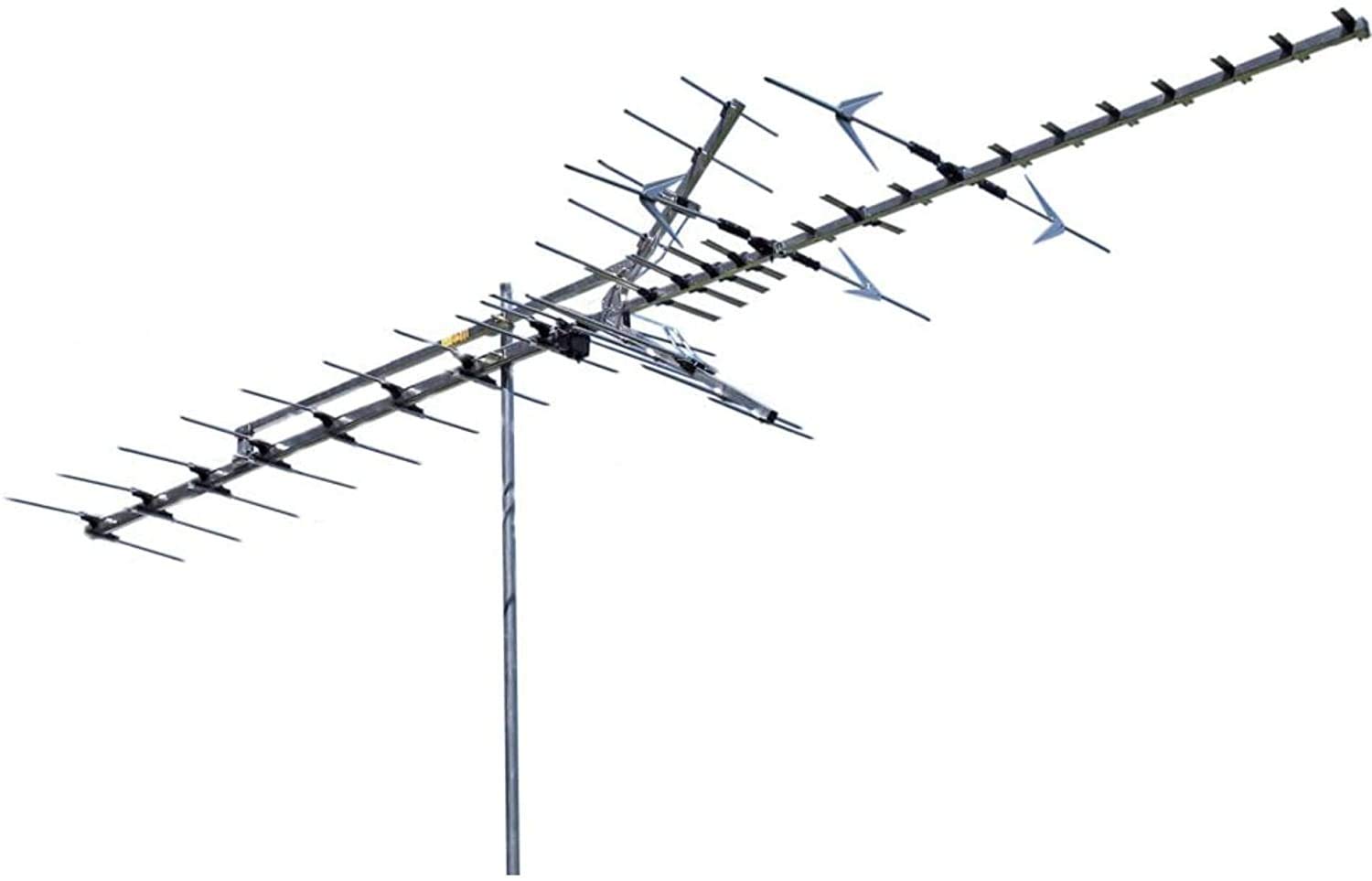 Photo 1 of Winegard HD7698A Long Range Outdoor HDTV Antenna - 65+ Mile Range, High-VHF/UHF, 4K Ultra-HD Ready, Free Local Channels, Amplify with Boost XT LNA-200