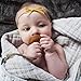 JieyueJewelry Leather Baby Pacifier Clips, Pack of 4, Handmade Suede Braided Leash Pacifier Teething Toy Holders for Boys and Girls, 10 inch (Black/Brown/Gray/White)