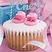 TiiMi Part 1 st Birthday Banner Cake Topper Crown Decorations Set for Baby Boy Garland Ribbon Decoration Baby Shower Bunting Burlap Highchair Celebration Tool