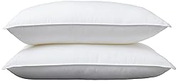 Amazon Basics Down Alternative Pillows for Stomach