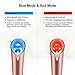 Eye Massager Wand with 42℃ Heat & Sonic Vibration for Dark Circles, Puffiness and Eye Fatigue, Anti-wrinkle, USB Rechargeable Facial Massager Skin Care Device,Rose Gold