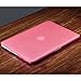 LENTION Hard Case for MacBook Pro (Retina, 13-inch, Late 2012 to Early 2015) - Model A1425 and A1502, with Keyboard Cover and Port Plugs, Matte Finish Case with Rubber Feet (Frost Pink)