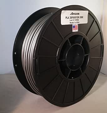 Amazon.com: Argos 3mm PLA (Silver) Made in The USA: 3D ...