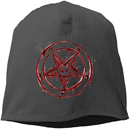 WHITECROW Unisex Watch Cap-Satanic Black