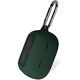 Geiomoo Silicone Case for JBL Live Beam 3, Buds 3, Flex 3, Protective Cover with Carabiner (Emerald Green)