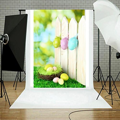 DreamsMAX Easter Day Theme Vinyl Fabric Custom Photo 3D Pattern Pictorial cloth photography Backdrop Background studio prop (I)