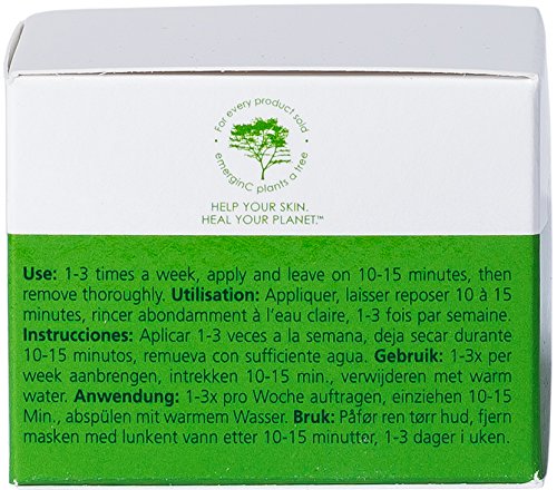 emerginC Scientific Organics - Phytocell Detox Mask, French Green Clay, 50ml / 1.76oz