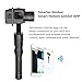 Hohem 3 Axis Stabilizer Handheld Aluminum Electronic Full 360 Degrees Gimbal for Gopro Hero 5/4/3, Yi Cam 4K, AEE Sports Cams - APP Controls for iPhone/Android Phone (HG5 Pro)