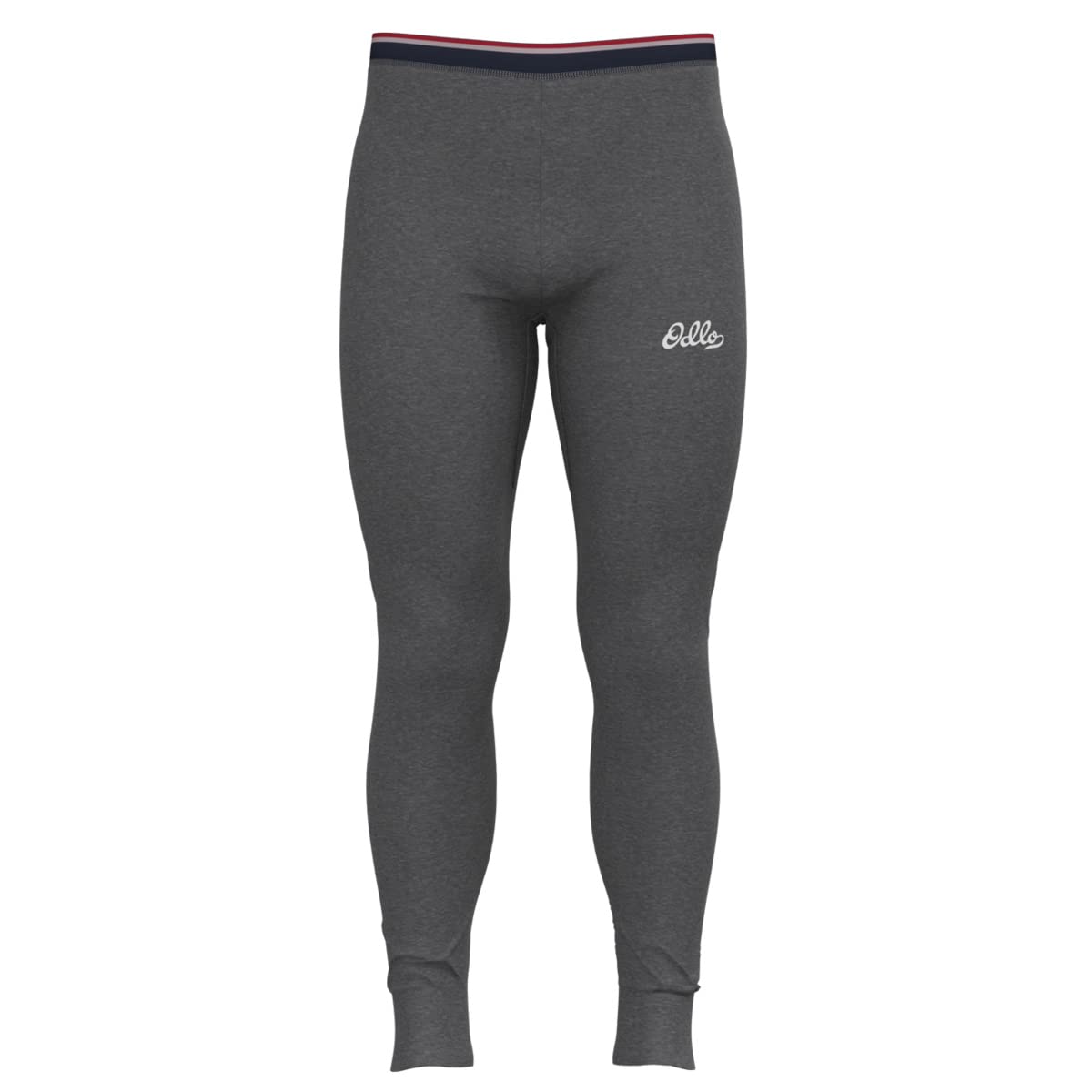 Odlo Men Functional Underwear Long Pants ACTIVE WARM ORIGINALS ECO, odlo steel grey melange, XXL