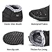 gracosy Warm Snow Boots, Winter Warm Ankle Boots,Fur Lining Boots,Waterproof Thickening Winter Shoes for Women Black 8 US