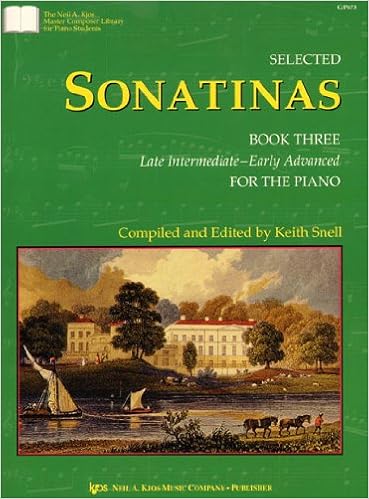 Gp673 Selected Sonatinas Book Three Late Intermediate Early Advanced The Neil A Knos Master Composer Library For Piano Students Volume 3 Keith Snell Keith Snell 9780849762628 Amazon Com Books