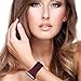 Bandx Sport Band Compatible with Smart Watch Band, Soft Silicone Replacement Bands Compatible with Iwatch Series 5,4,3,2,1 (38mm(40mm)-M/L, Wine Red)
