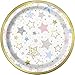 Gender Neutral Baby Shower Birthday Party Supplies Twinkle Twinkle Little Star Large And Small Plates, Napkins, Cups And Premium Quality Gold Shiny Plasticware Serves 16 Guests