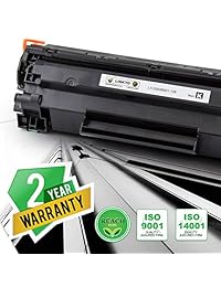 2 Pack linkyo Cartuchos de Toner Compatibles Reemplazo Para Canon 128 (Negro)