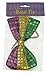 Purple Green & Gold Sequin Mardi Gras Bowtie