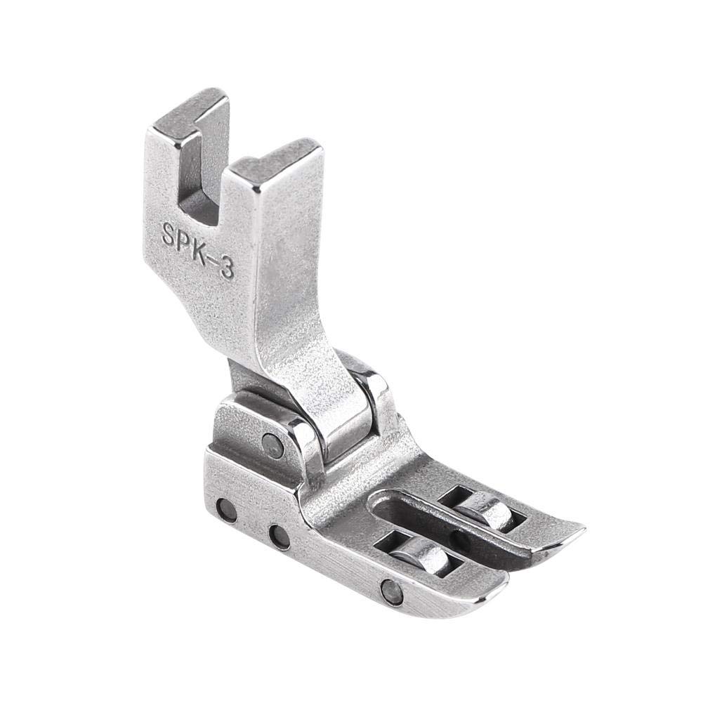 Sewing Machine Presser Feet, Roller Wheel Industrial Flat Bed Sewing Machine Accessories for Thick Fabric, Heavy Duty Sewing Attachments for Leather and Denim