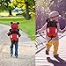 Accmor Toddler Harness Backpack Reins, Cute Anti-Lost Baby Backpack Leash, Mini Child Safety Harness Backpack with Hat for Boys Girls, Lightweight & Breathable
