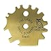 Sage Owl Bristle-Free Brass BBQ Grill Scraper – Safe Grill Cleaner for Outdoor, Porcelain, and Smoker Grills – Kitchen Gadgets, Barbecue Grilling Tools - Unique Gifts for Men Who Have Everything