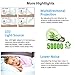WiFi Video Projector 2800 Lumens, DIWUER Portable Mini Projectors for Home Outdoor Movie, USB Directly Connect with Smartphones, Support Full HD 1080P, USB, HDMI, VGA, AV, SDthumb 4