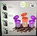 mzos- Reusable K Carafe & K Cup Coffee filter for Keurig 2.0. K200, K300, K400, K500 Series. 2 pcs