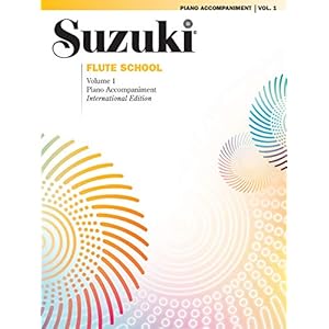 Suzuki Flute School, Volume 1 Piano Accompaniment: International Edition