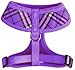 PUPTECK Soft Mesh Dog Harness and Leash Set Pet Puppy Cat Comfort Padded Vest No Pull Harnesses, Deep Purple, S