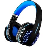 Wireless Bluetooth Headphones Over Ear, Beexcellent Bluetooth 4.1 Hi-Fi Stereo Noise Isolation Foldable headset with Built-in Mic for Travelling Jogging Daily Using Calling