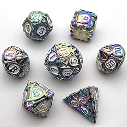 Desktop RPG Metal Polyhedron dice Group DND dice