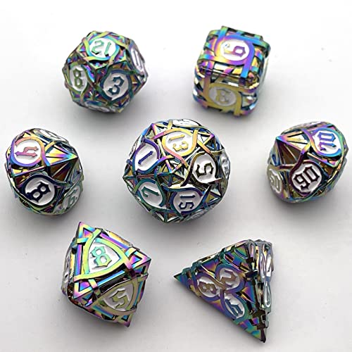 Desktop RPG Metal Polyhedron dice Group DND dice