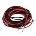 BNTECHGO 24 Gauge Silicone Wire red and Black Each 10ft Flexible 24 AWG Stranded Tinned Copper Wire