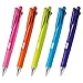 Zebra Clip-On Multi F Series 0.7 mm Ballpoint Multi Pen/0.5 mm Pencil, Powerful Orange Body (B4SA1-POR)