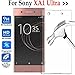 [3Pack] Tempered Glass Screen Protector for Sony Xperia xa1 Ultra Glass 0.33mm 2.5D 9H Hardness [Anti Scratch][Anti-Fingerprint] Bubble Free.