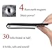 Toughergun Genuine Leather Magnetic Front Pocket Money Clip Wallet RFID Blocking(Weaved Black Top Notch)
