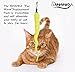 Cat Toy Wands, MOMODA12 Pcs Replacement Pack of Fun Worms for Exerciser and Interactive Cat and Kitten Toy Wands, 6 Colours
