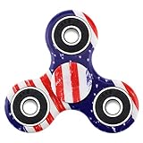 Upgraded Fidget Spinner, Tri-Spinner Fidget Toy, Ultra Durable Hand Spinner Not 3D-Printed for ADHD, ADD, Autism, and Killing Time