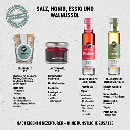 Gepp’s Feinkost ,,Just Married“ Hochzeitsgeschenk für das Brautpaar I Geschenkbox gefüllt mit Delikatessen wie… – Bild 4