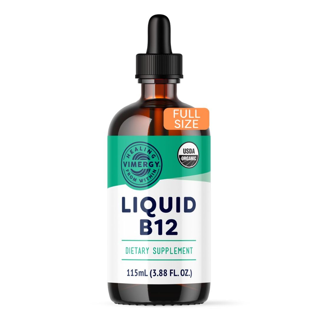 Vimergy Liquid B12 – Fast-Absorbing Brain Support
