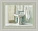 Refreshing Bath I by Danhui Nai Traditional Bathroom Spa Wall Art Print Framed Décor